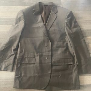 Taupe suit